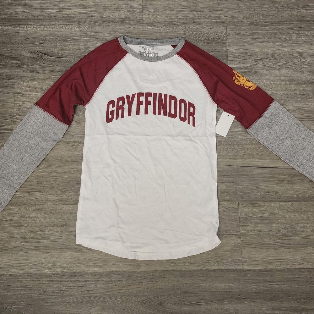 Universal Studios Harry Potter Gryffindor Womens Long-Sleeve T-Shirt
